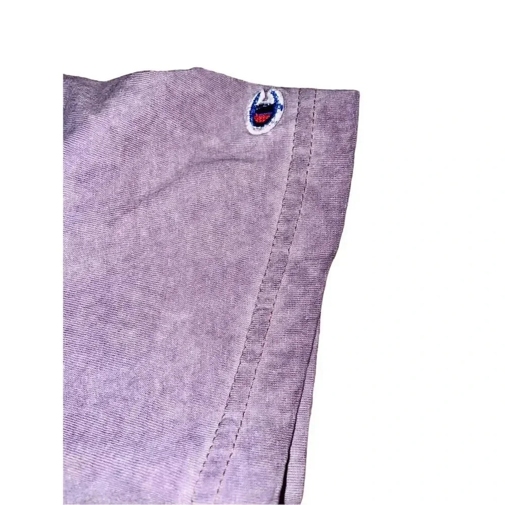 Champion Women's XL Cropped Short Sleeve T-Shirt dusty Purple Casual Summer - Picture 9 of 11